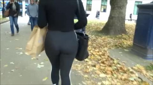 Big ass voyeur teen leggings