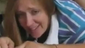 Mom's first time crying Anal