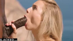 Blacked - Thin Blonde Tourist Fucked In The Ass By Local With Huge Black Cock